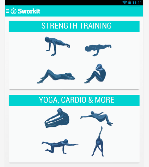 fitness app yoga app