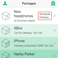 Doorman lets you track the status of all your packages