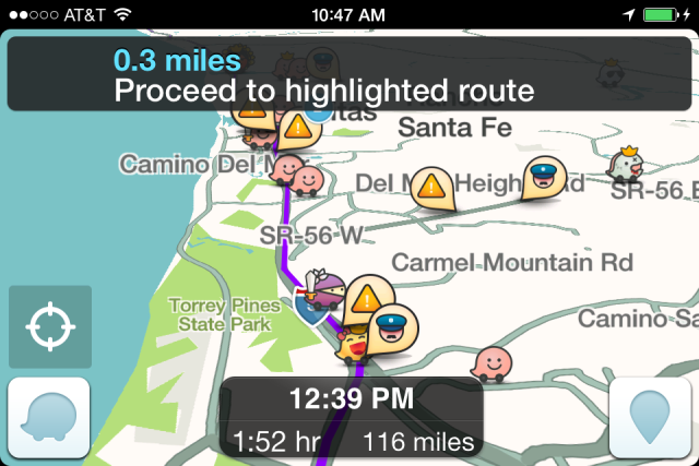 Waze maps are smart navigation made easy