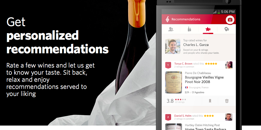 Pick the right wine, every time with the Vivino wine app
