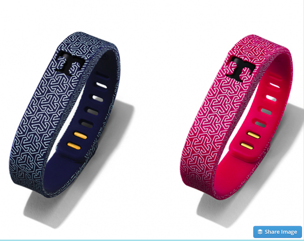 Is it a Fitbit or gorgeous bracelet? Tory Burch Makes Fitbits Fashionable – Finally!