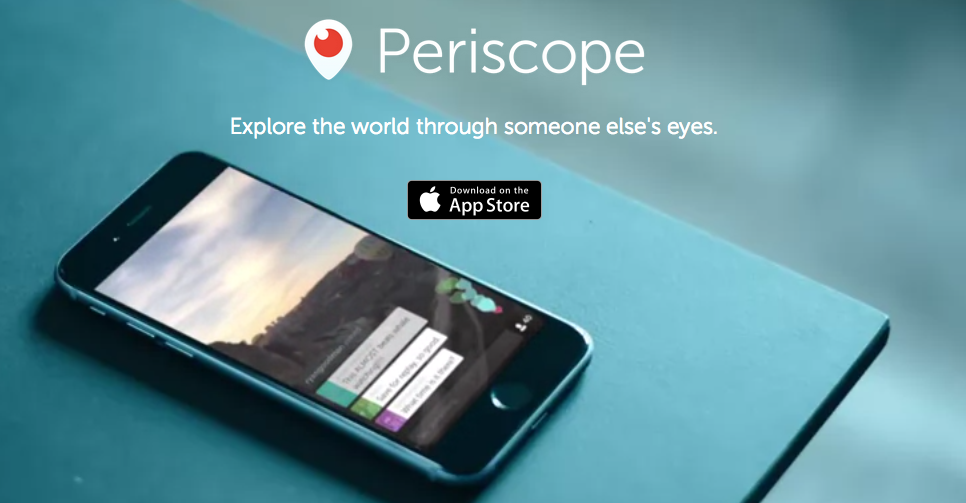 Turn your phone into a TV with the Periscope live streaming app