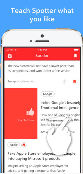 spotter news app